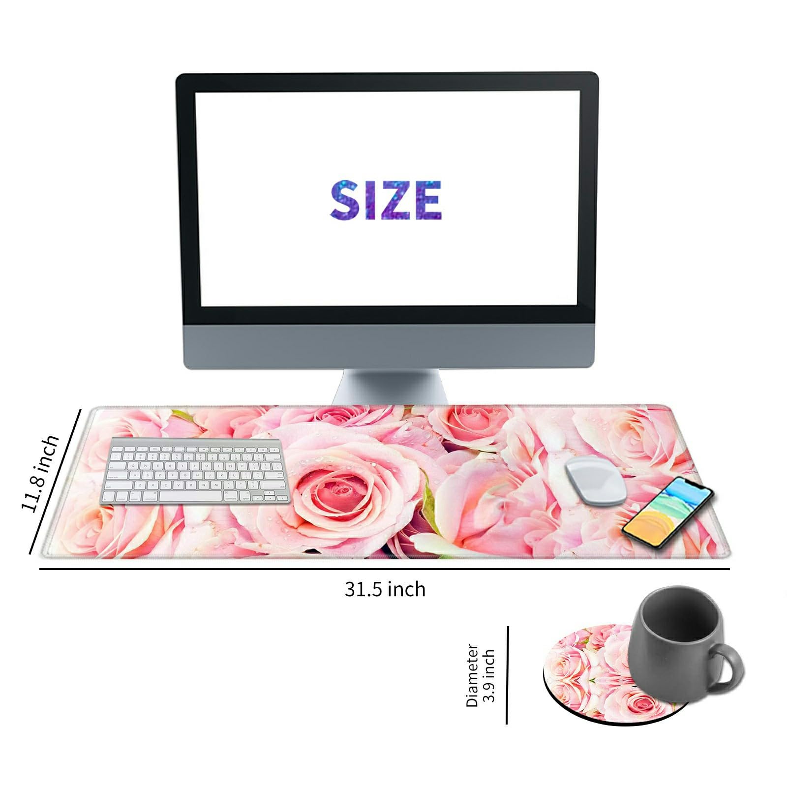 **Large Desk Pad Mat - 31.5