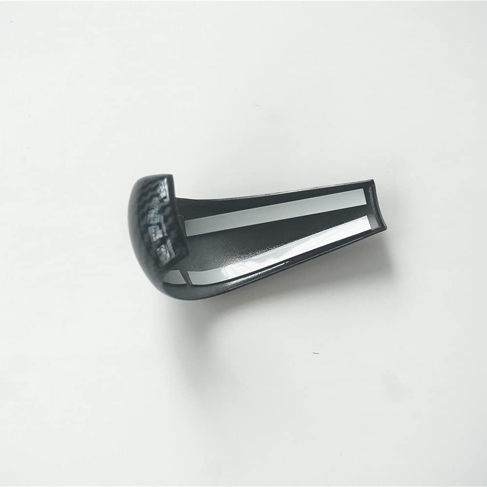 Carbon Fiber Gear Shift Knob & Steering Wheel Trim for Mazda 3 CX-30 CX-50 2020-2023 Models - Sporty Interior Upgrade for Enhanced Driving Experience