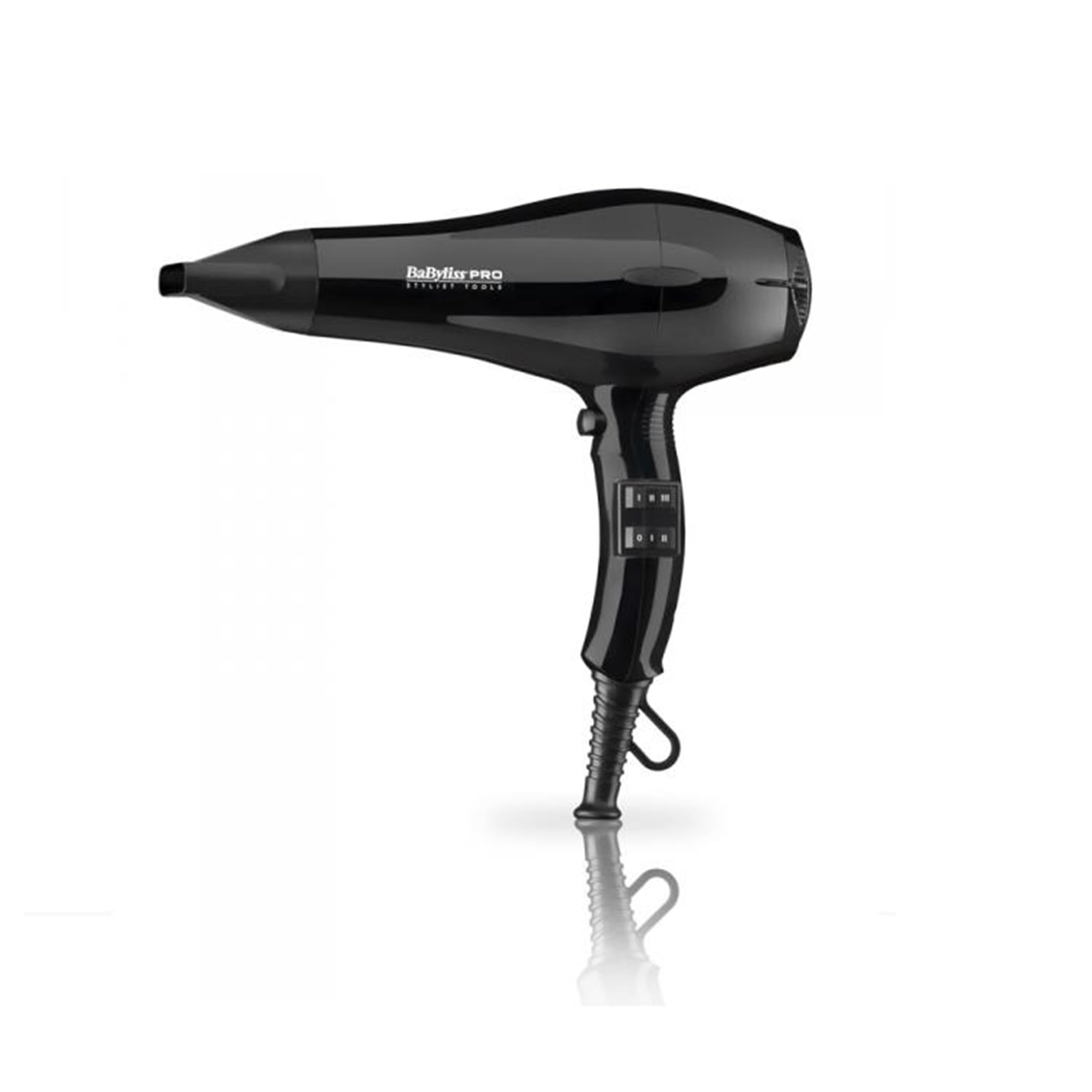 Babyliss Pro Black Magic Hair Dryer - Professional Ionic Blow Dryer for Fast Drying & Frizz Control - Perfect for Salons, Home Use & Travel