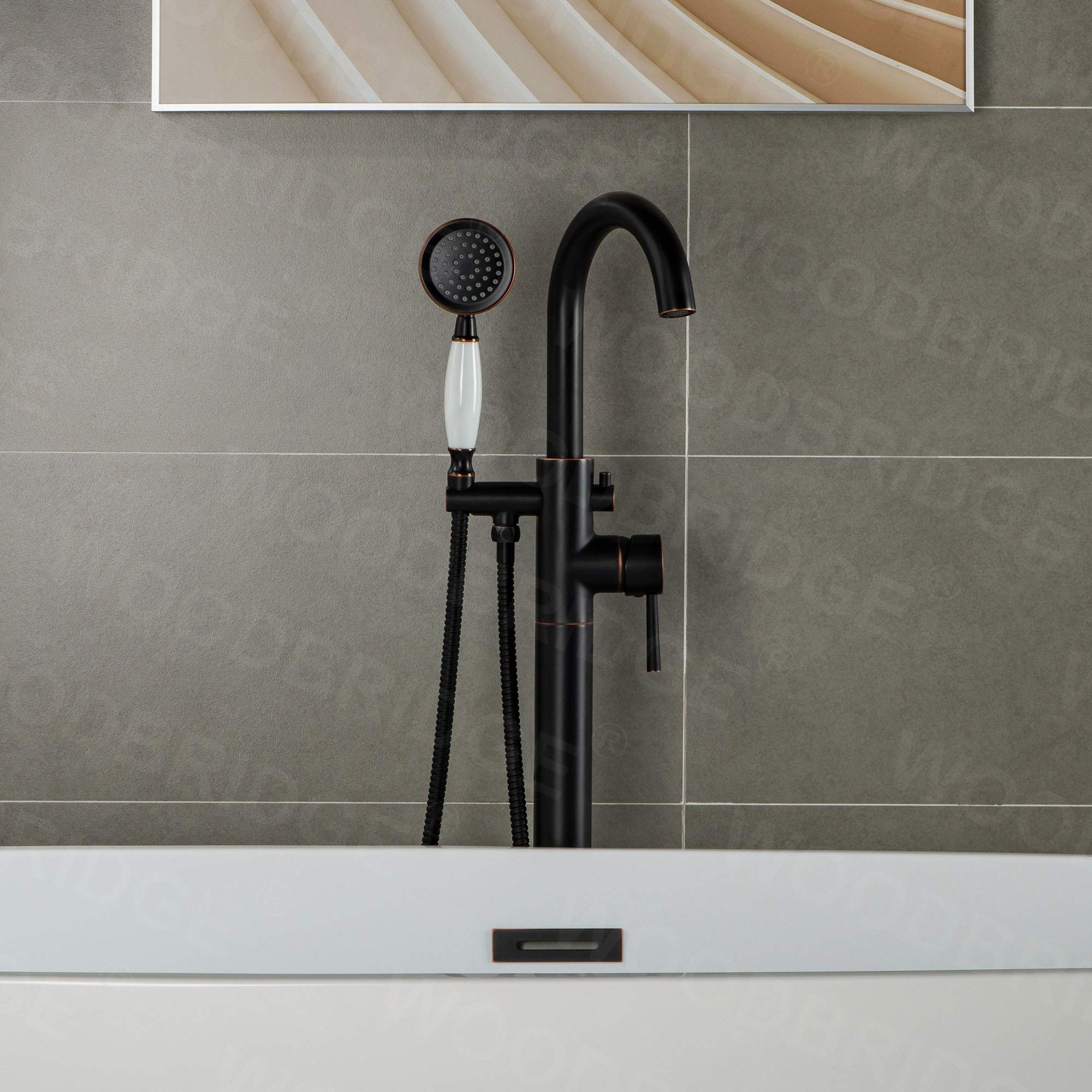 WOODBRIDGE F0010ORBVT Oil-Rubbed Bronze Bathroom Faucet - 10 3/4