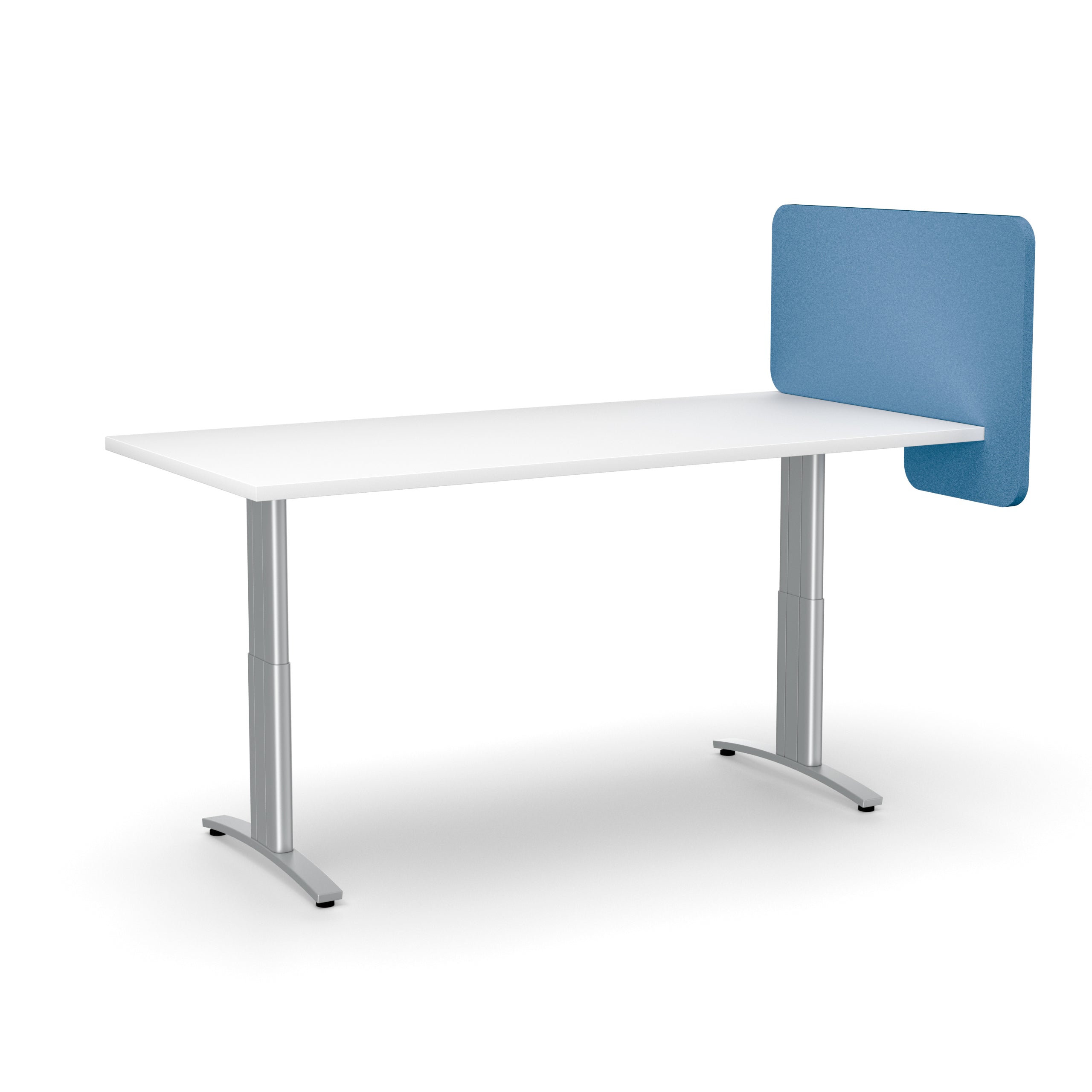 Premium Acoustic Desk Divider Panel 540mm x 800mm x 24mm - Noise Reducing Office Partition in Multiple Colors - Perfect for Open Offices, Home Workspaces & Study Areas