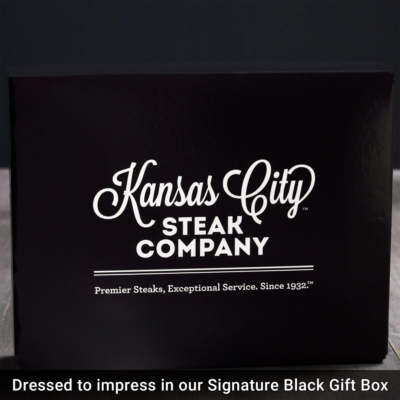 Premium Gift Boxed Super Trimmed™ Filet Mignon Steak - 8 oz Each, Aged 28 Days Beef Tenderloin, Hand-Trimmed, Hearty Bone-In Flavor - Kansas City Steak Company - Perfect for Special Occasions, Romantic Dinners & Gourmet Cooking