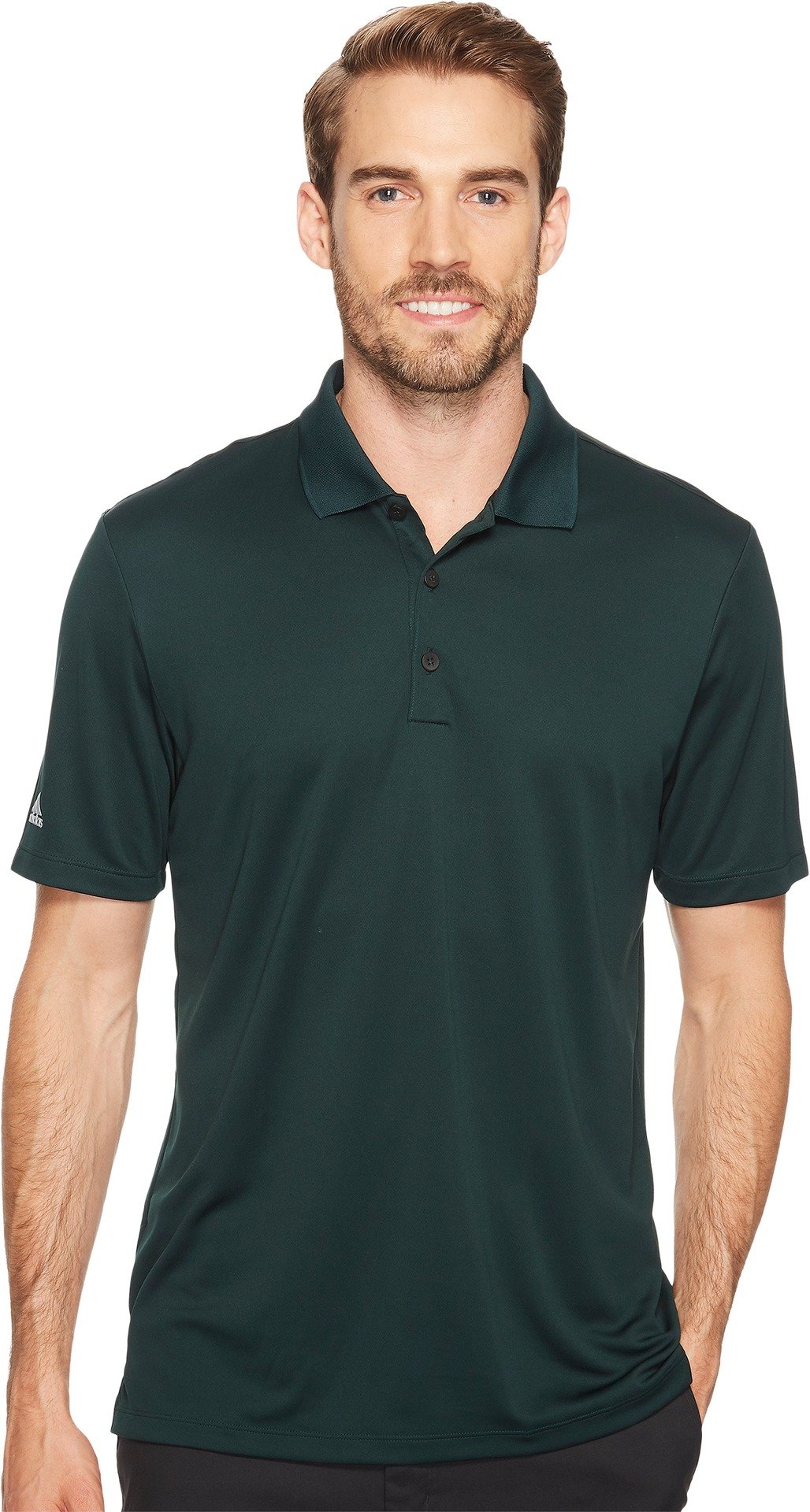Adidas Golf Men's Performance Polo Shirt - Moisture Wicking, UV Protection & Breathable Fabric for Comfort on the Course | Perfect for Golf Tournaments, Casual Wear & Outdoor Activities
