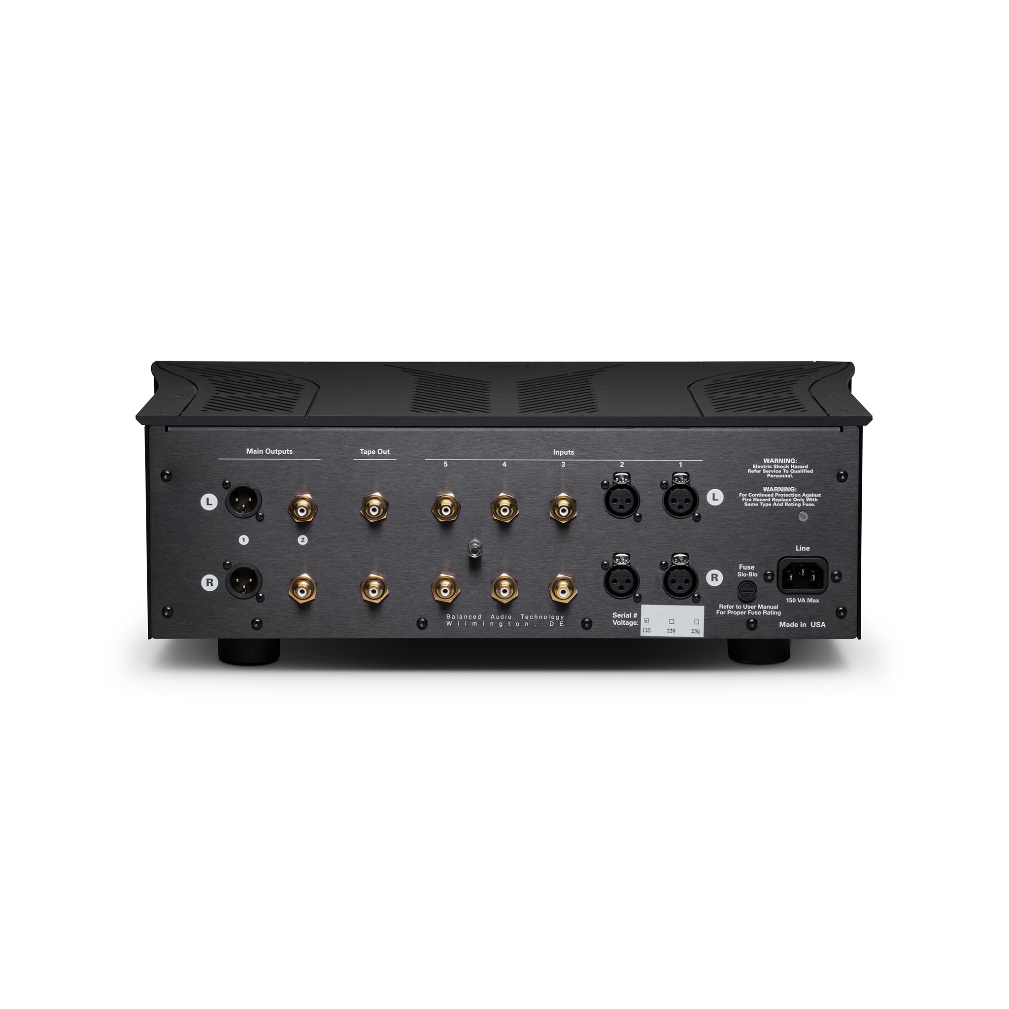 Balanced Audio Technology VK 80 Tube Preamplifier - High-End Vacuum Tube Audio Preamp for Audiophiles | Perfect for Home Theater & Music Studio Setup