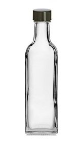 Nakpunar 96-Piece 60ml Square Glass Liquor Bottles with Black Caps - Bulk Value Pack for Whiskey, Vodka, Tequila & DIY Cocktail Mixing | Perfect for Home Bars, Parties & Craft Beverage Businesses