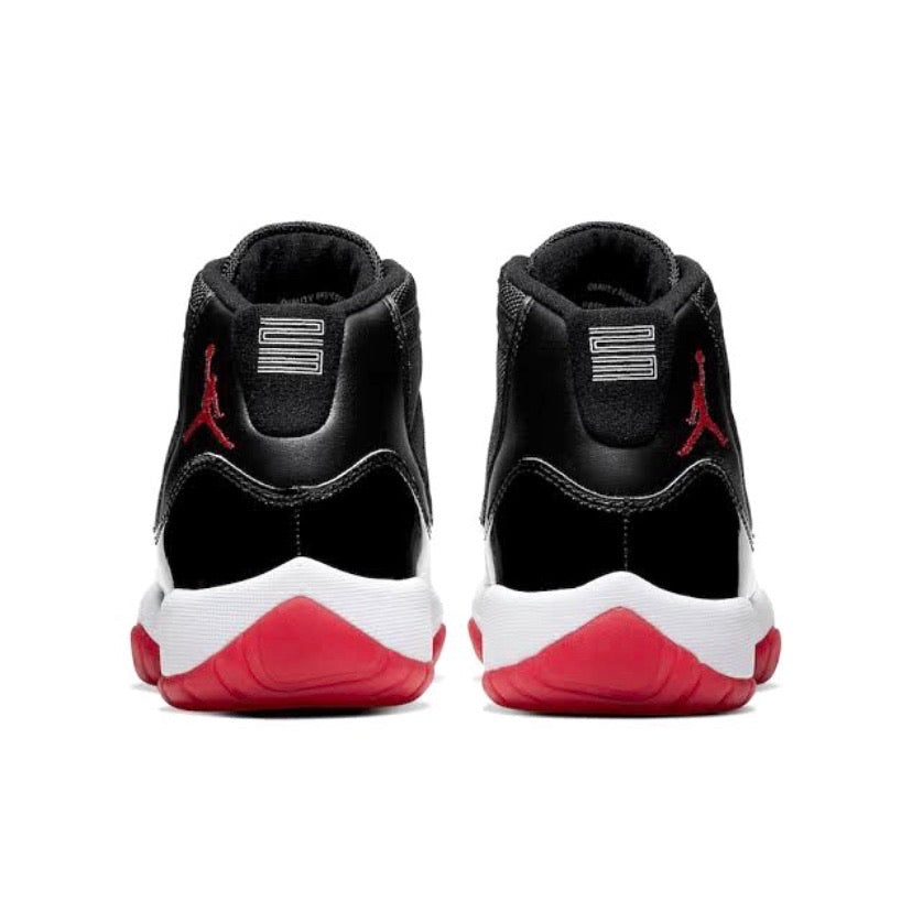 Air Jordan 11 Retro GS Bred 2019 - Black, Varsity Red & White Basketball Shoes for Women - Perfect for Playoffs, Streetwear & Sneaker Collection