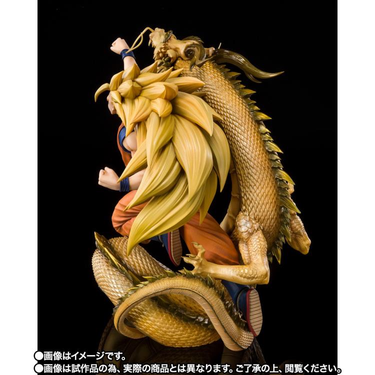 Figuarts Zero Extra Battle Dragon Ball Z Super Saiyan 3 Son Goku Dragon Fist Explosion Action Figure - Perfect for Anime Collectors & Dragon Ball Z Fans Display