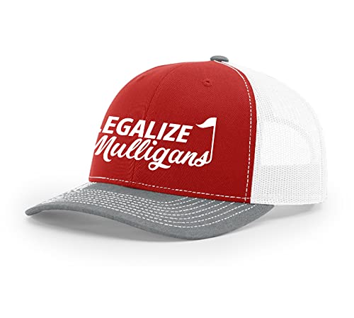 Red/Heather Grey/White