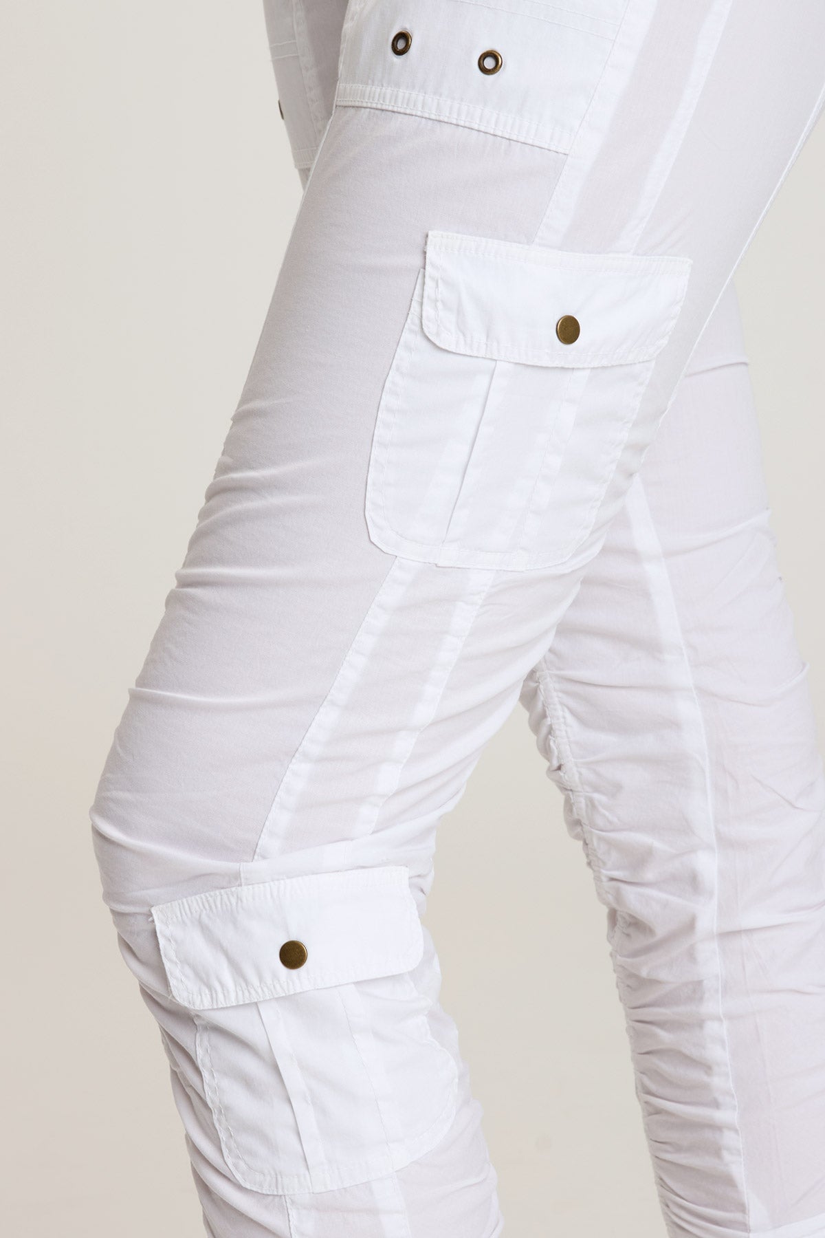 Tilton High Waist Yoga Leggings for Women - Soft & Breathable Workout Pants, White | Perfect for Yoga, Gym, Running & Lounge Wear