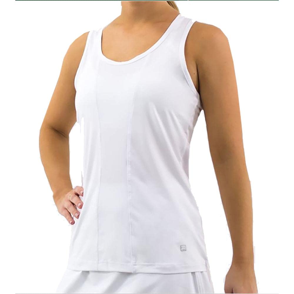 Fila Essentials Women's Racerback Tank Top - Navy Blue, Large | Workout, Yoga & Gym Athletic Shirt for Women