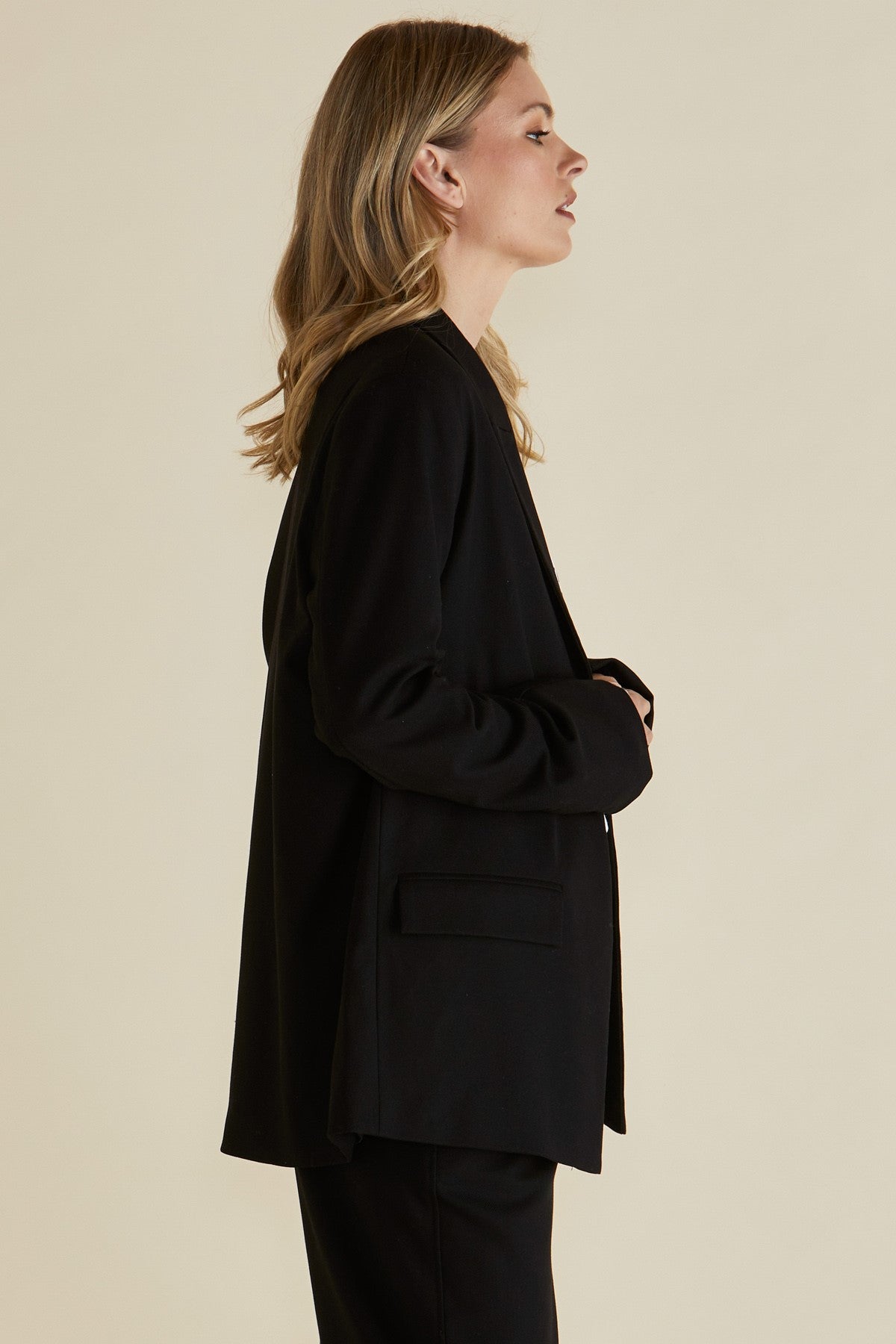 Betty Basics Portland Blazer for Women - Classic Black Blazer Jacket for Office, Business, and Formal Occasions