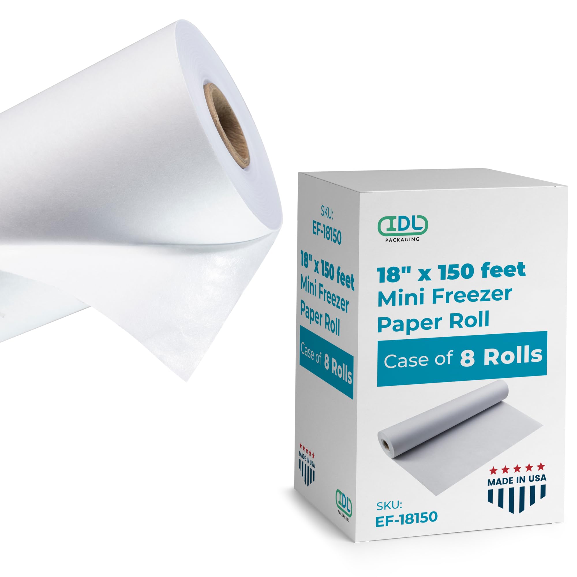 IDL Packaging Freezer Paper Rolls 18