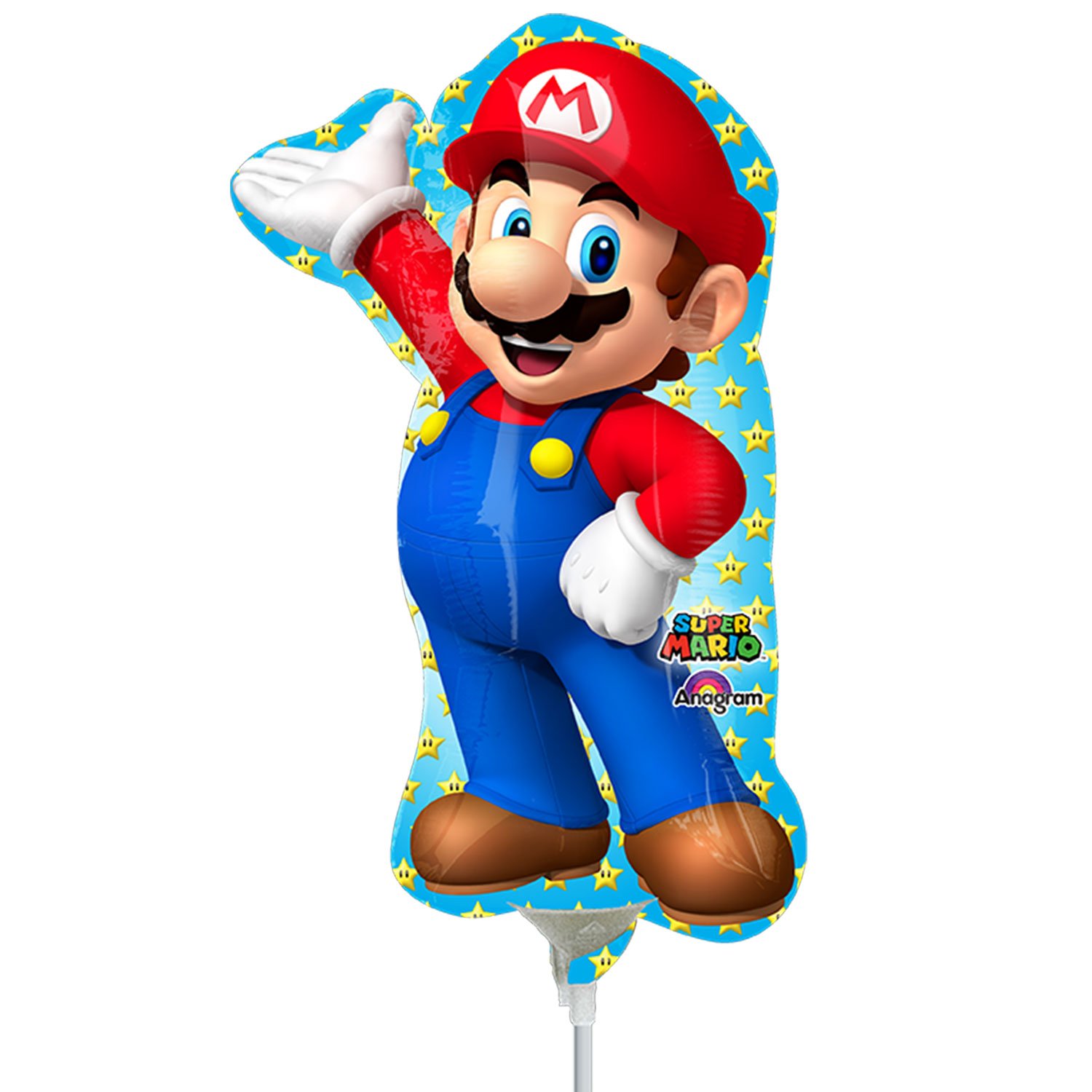 Super Mario Mini Shape Balloons A30 - 12 Pack Party Decorations for Birthday, Baby Shower & Game Themed Events - Perfect for Nintendo Fans & Kids Party Supplies