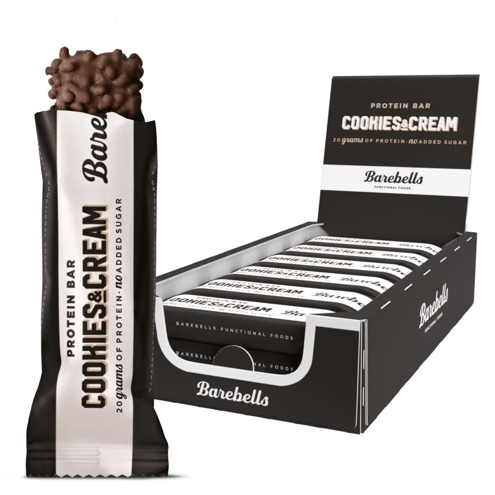 Barebells High Protein Bars 12 Pack (55g Each) - Low Sugar, Gluten Free Snacks for Gym, Workout & On-the-Go Energy Boost