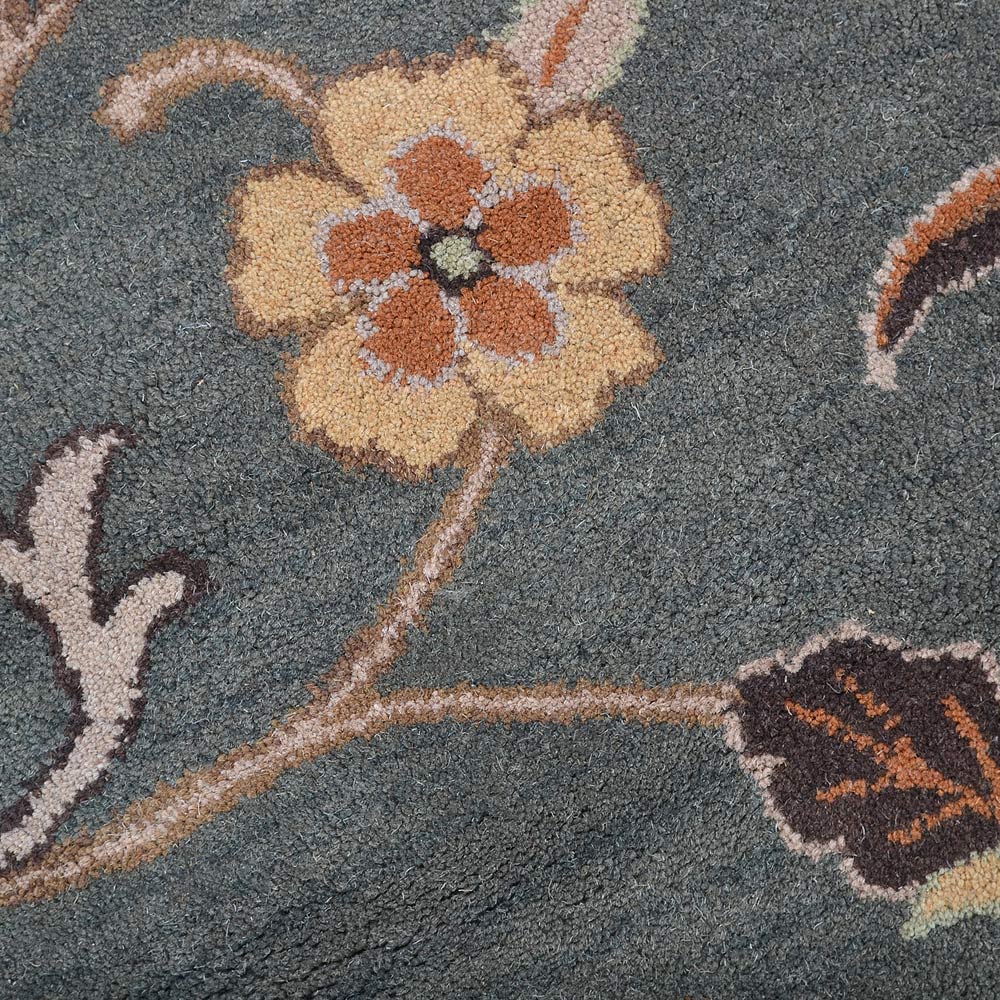Premium Dahlberg Daisy Hand Tufted Rug - Soft & Durable Wool Area Rug for Living Room, Bedroom & Nursery Decor