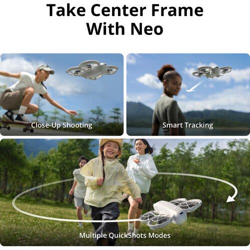 DJI Neo Drone with 4K Camera - Foldable & Lightweight Quadcopter for Aerial Photography, Vlogging, and Outdoor Adventures | Perfect for Travel, Hiking, and Content Creation