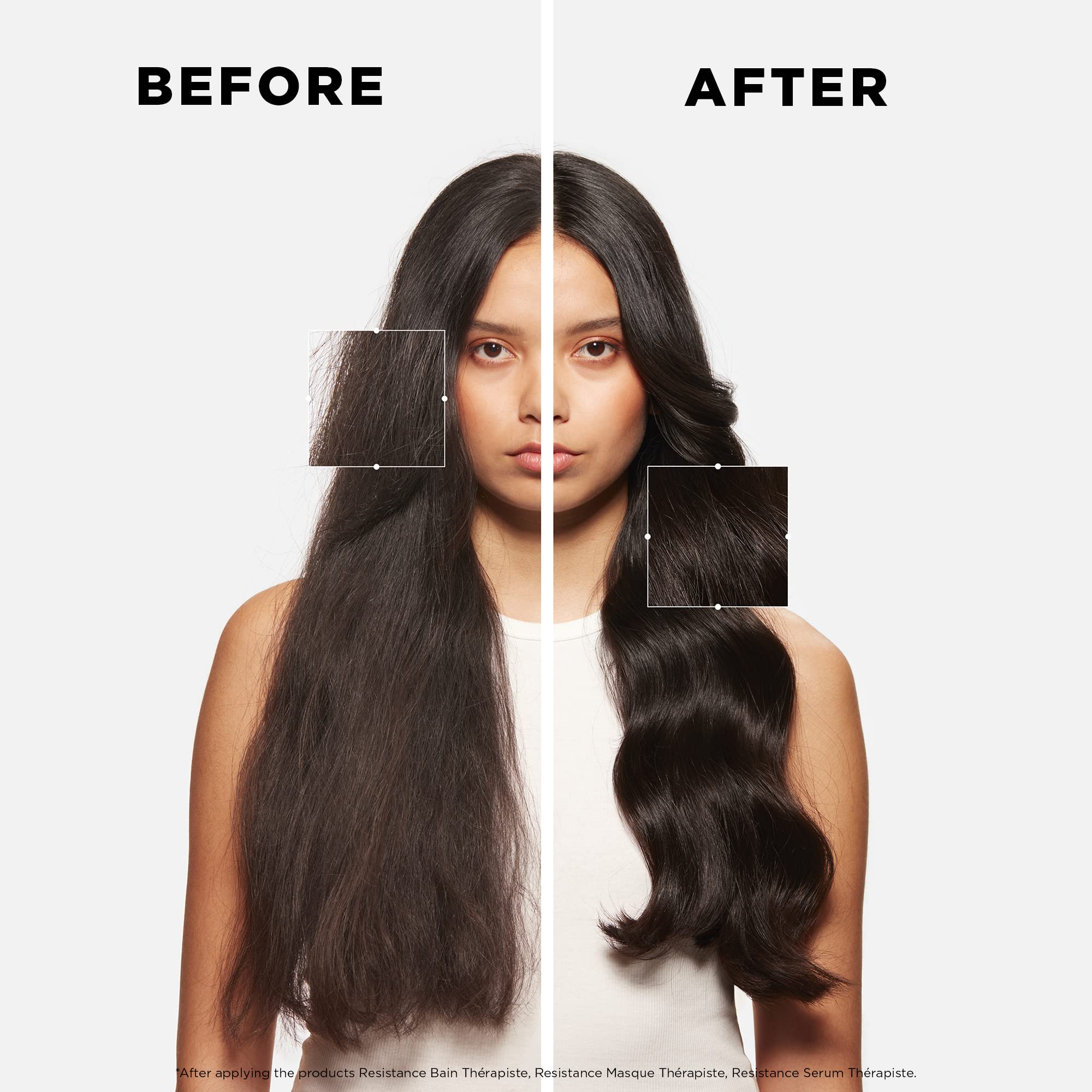 KÉRASTASE Resistance Bain Therapiste Repairing Shampoo - Protein Enriched Formula for Weak, Damaged & Over-Processed Hair | Soothes Itchy Scalp & Heat Protection | 8.5 Fl Oz | Perfect for Color-Treated & Chemically Stressed Hair