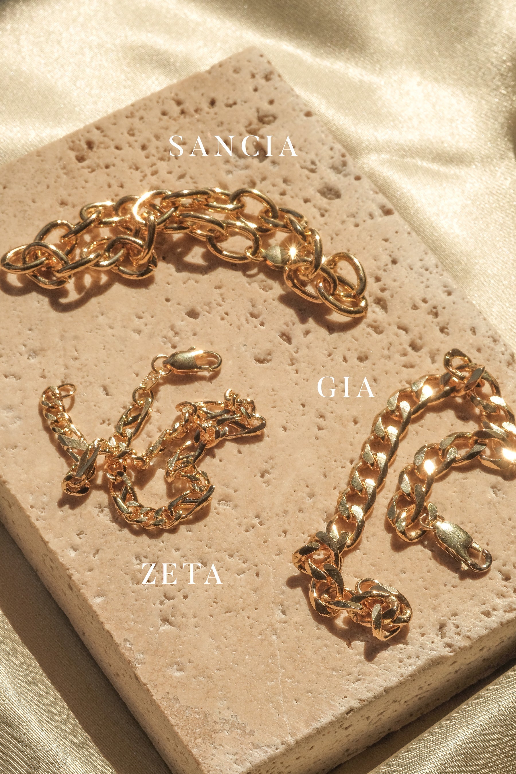 Gia Chunky Bracelet for Women - Trendy Gold Plated Statement Jewelry - Perfect for Parties, Weddings & Everyday Wear
