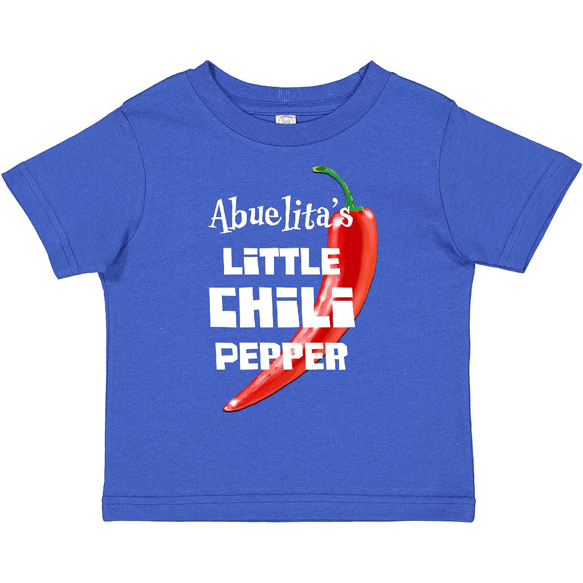 Abuelita's Little Chili Pepper Toddler T-Shirt - Cute Hispanic Grandma Inspired Baby Clothes | Perfect for Family Gatherings, Hispanic Heritage Month & Cultural Celebrations