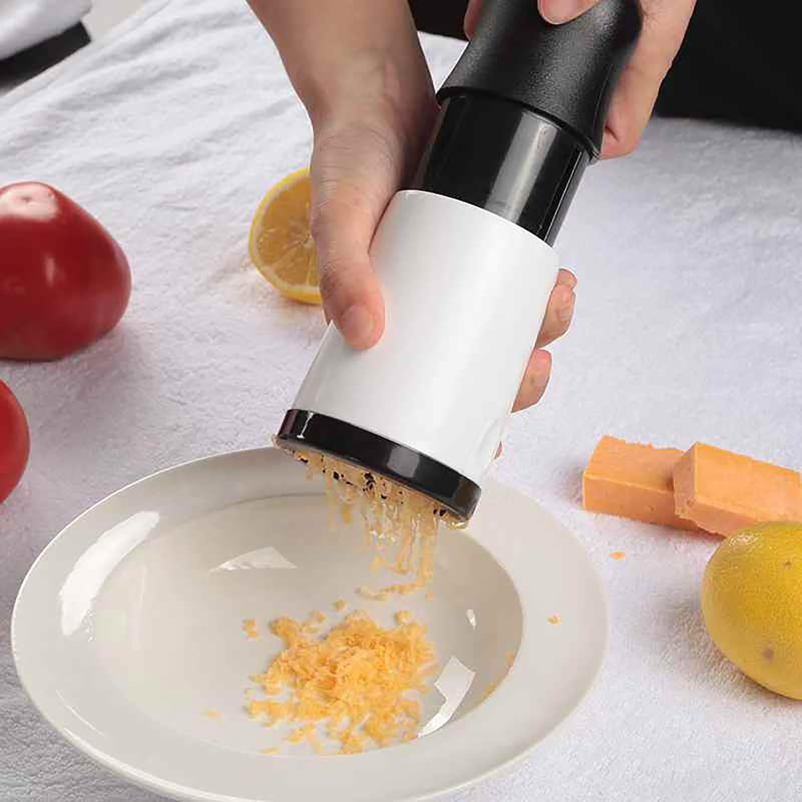 Stainless Steel Automatic Salad Spinner - 162oz (4.8L) Large Electric Lettuce & Vegetable Washer Dryer Machine, Wireless Kitchen Fruit & Veggie Spinner for Fresh Salads, Meal Prep & Healthy Cooking