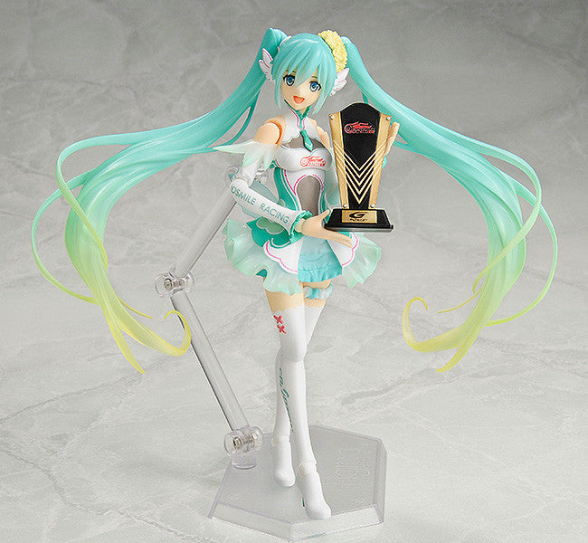 Figma #SP 097 Racing Miku 2017 Version Anime Figure - Good Smile Racing Limited Edition Collectible for Anime Fans & Model Enthusiasts - Perfect for Display, Cosplay Inspiration & Anime Collections