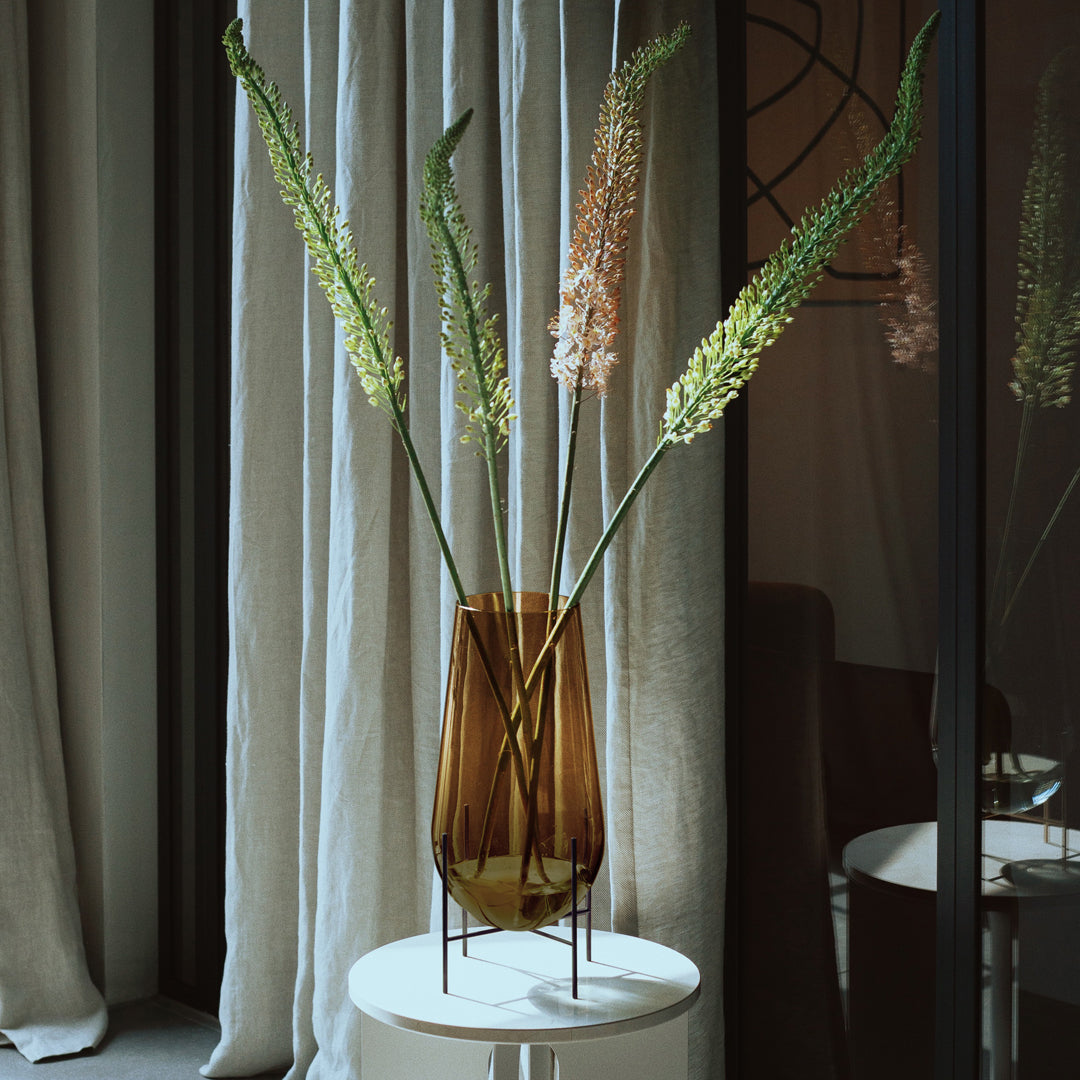 Theresa Arns Echasse Vase - Modern Ceramic Home Decor for Dining Table, Living Room & Office - Perfect for Flowers, Centerpieces & Interior Design