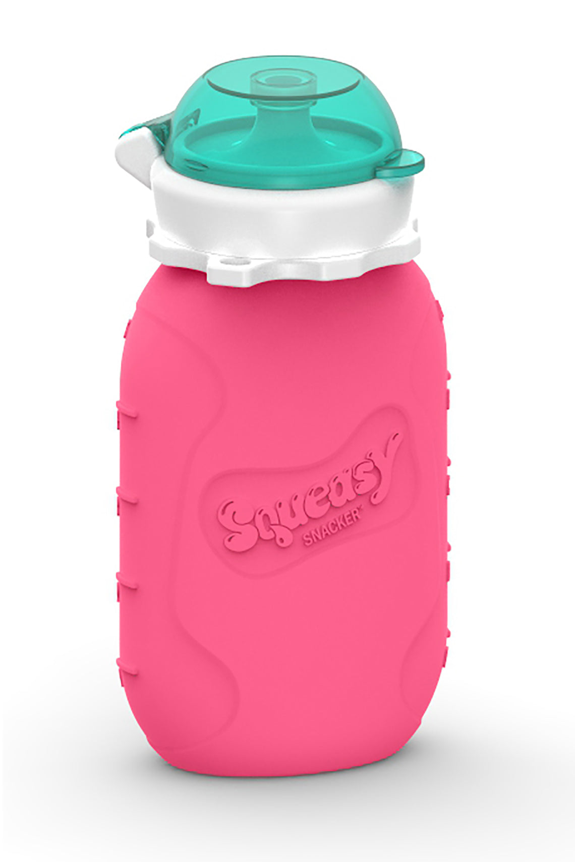 Squeasy Snacker - Reusable Silicone Food Pouch for Kids | BPA-Free, Leak-Proof Baby Food Storage | Perfect for Purees, Yogurt & Snacks On-The-Go | Ideal for Travel, School Lunch & Outdoor Activities
