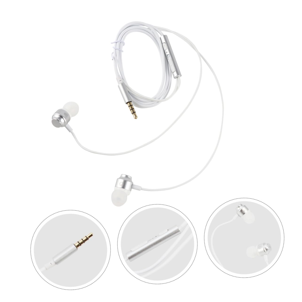 OSALADI Drive-by-Wire Gaming Headset with Microphone - Universal Wired Over-Ear & In-Ear Headphones for PC, PS5, Xbox - Perfect for Gaming, Streaming & Online Meetings