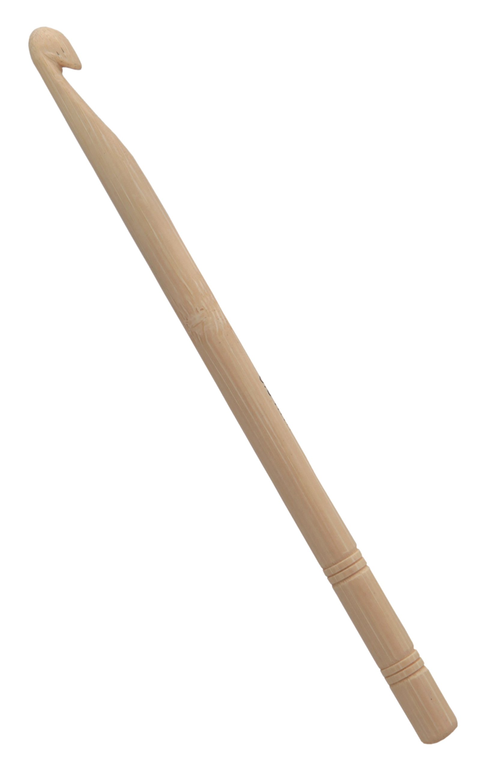 KnitPro Bamboo Crochet Hooks Size 8.00mm - Set of 3 Eco-Friendly Knitting Needles for Yarn Crafts, DIY Projects & Amigurumi