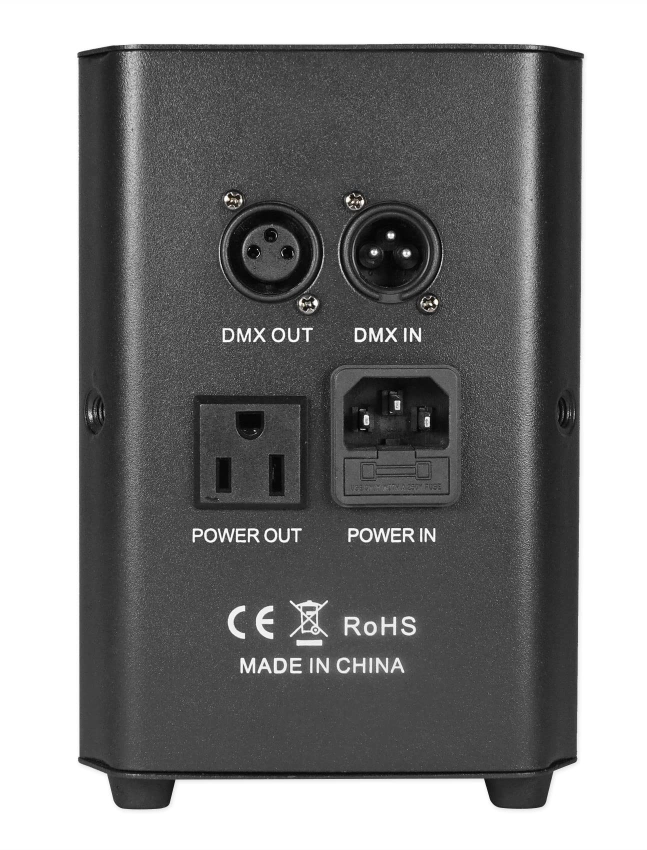 Rockville RockWedge LED RGBWA+UV Rechargeable Wireless DMX DJ Par Up-Lights - Professional Stage Lighting for Weddings, Clubs, and Events