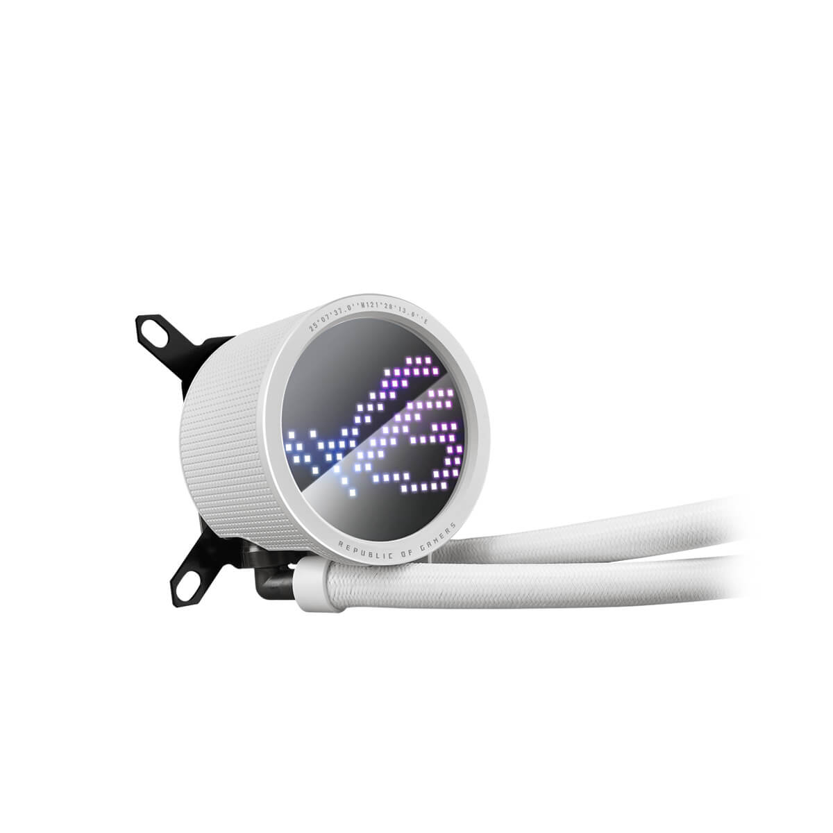 ASUS ROG RYUO III 240 ARGB White Edition AIO Liquid CPU Cooler - Premium RGB Cooling for Gaming PCs & Workstations - Perfect for High-Performance Gaming Rigs and Overclocking Systems