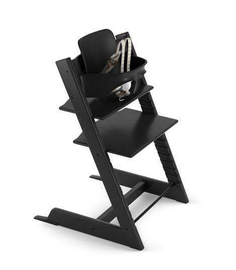 Stokke Tripp Trapp Baby High Chair with Safety Harness - Adjustable Wooden Chair for Infants & Toddlers - Perfect for Dining, Feeding & Learning at Home