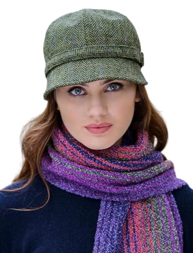 Green Herringbone