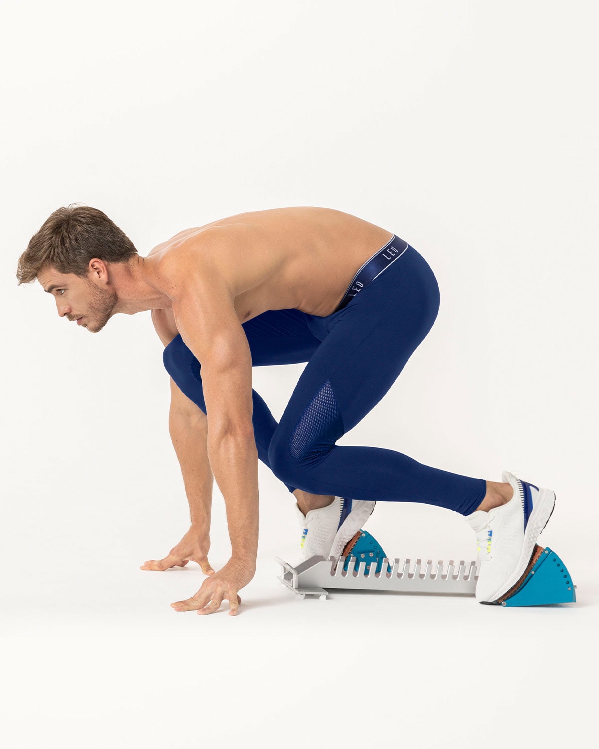 Men's Workout Tights - High Performance Compression Pants for Running, Gym & Training - Moisture Wicking & Breathable Activewear