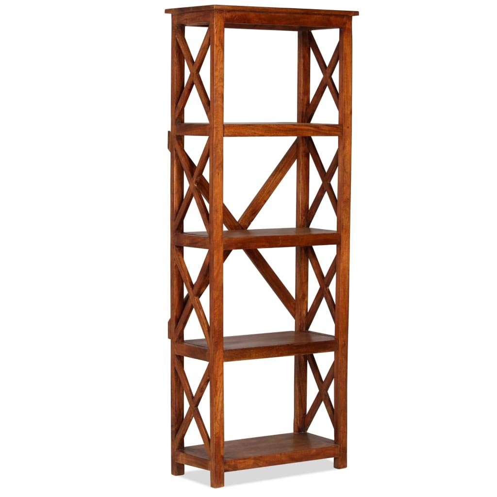 4-Tier Freestanding Bookshelf - Storage Cabinet for Books, Photos & Home Decor | Heavy Duty Metal Shelving Unit for Living Room, Office, Library | Multi-Purpose Display Rack for Plants, Climbing Vines & Decorative Items