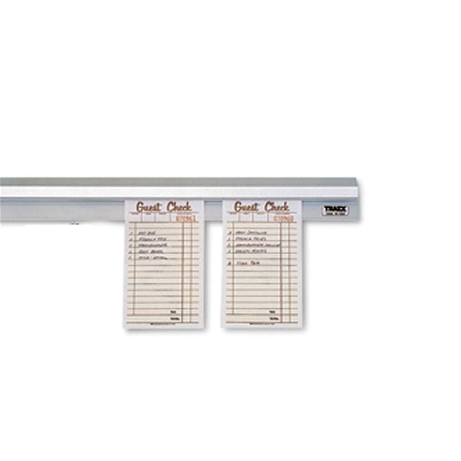 Traex 18 x 2 Inch Aluminum Check Holder - Durable Cash Register Tray for Restaurants, Retail Stores & Businesses (Perfect for Organizing Bills, Receipts & Credit Card Slips)