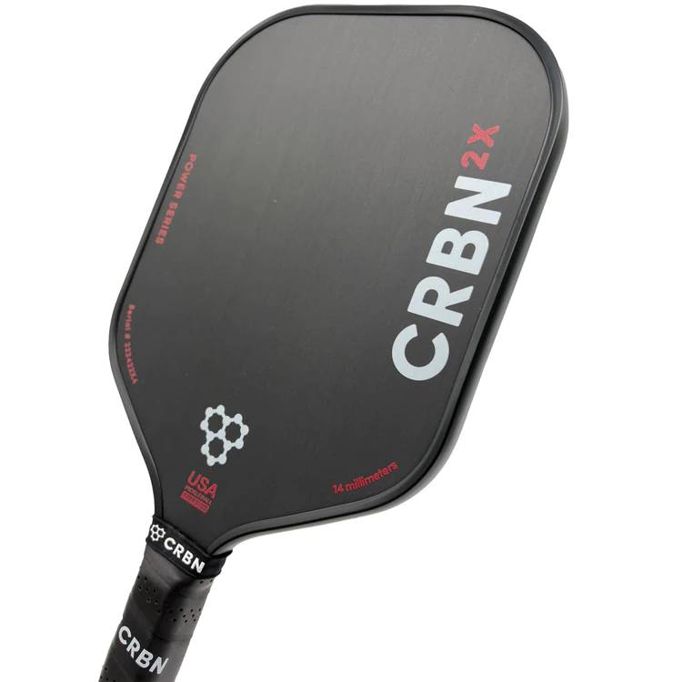 CRBN 2X Power Series Demo Rental - High-Performance Carbon Fiber Paddle for Pickleball & Tennis | Perfect for Training, Tournaments & Recreational Play