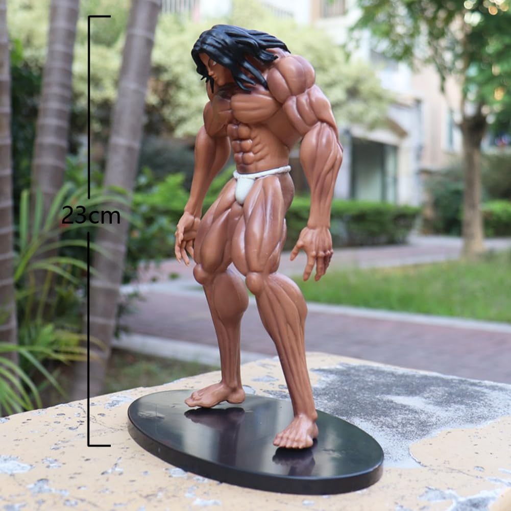 Anime Pickle Action Figure - 23cm Fighting Pose Collectible Statue for Desktop Display | Perfect Gift for Anime Fans & Collectors | Great for Home, Office, or Gaming Room Decor