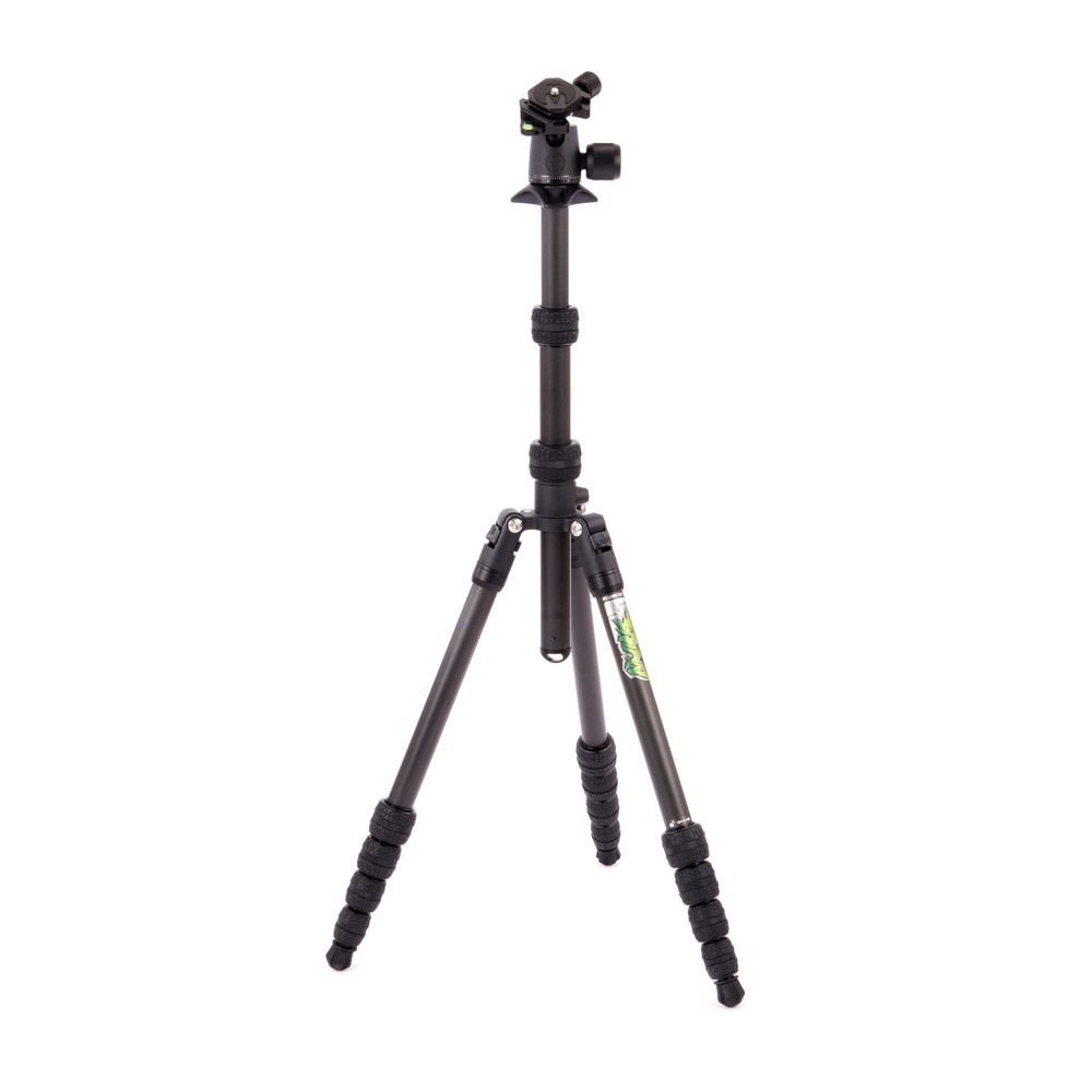 3 Legged Thing PUNKS Brian 2.0 Carbon Fiber Tripod - Lightweight Travel Tripod for DSLR Cameras, Perfect for Outdoor Photography, Hiking & Travel Adventures