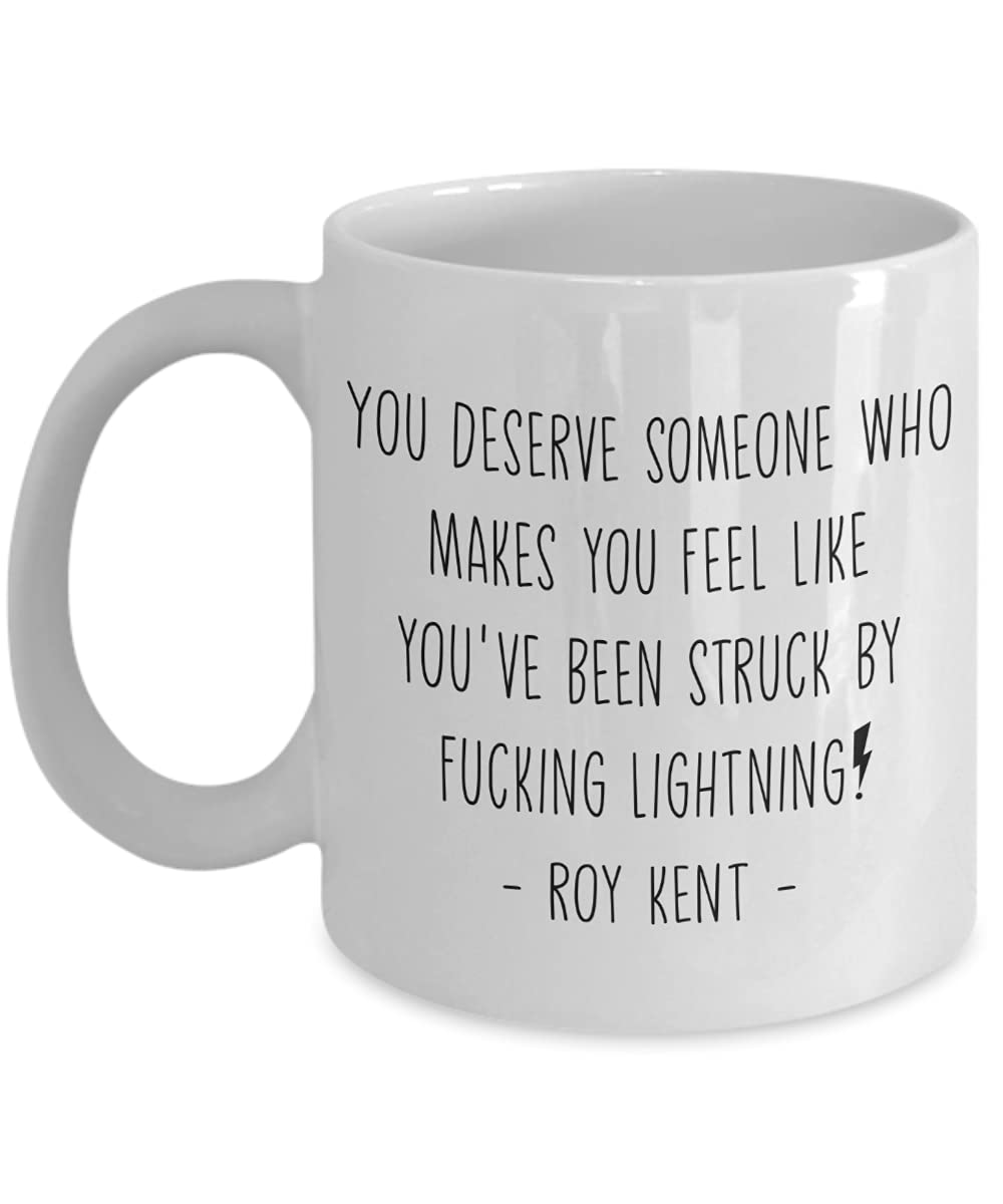 Roy Kent Quote Mug 11oz - Ted Lasso Inspired Coffee Cup Gift for Birthday, Christmas & Father's Day - Perfect for Fans