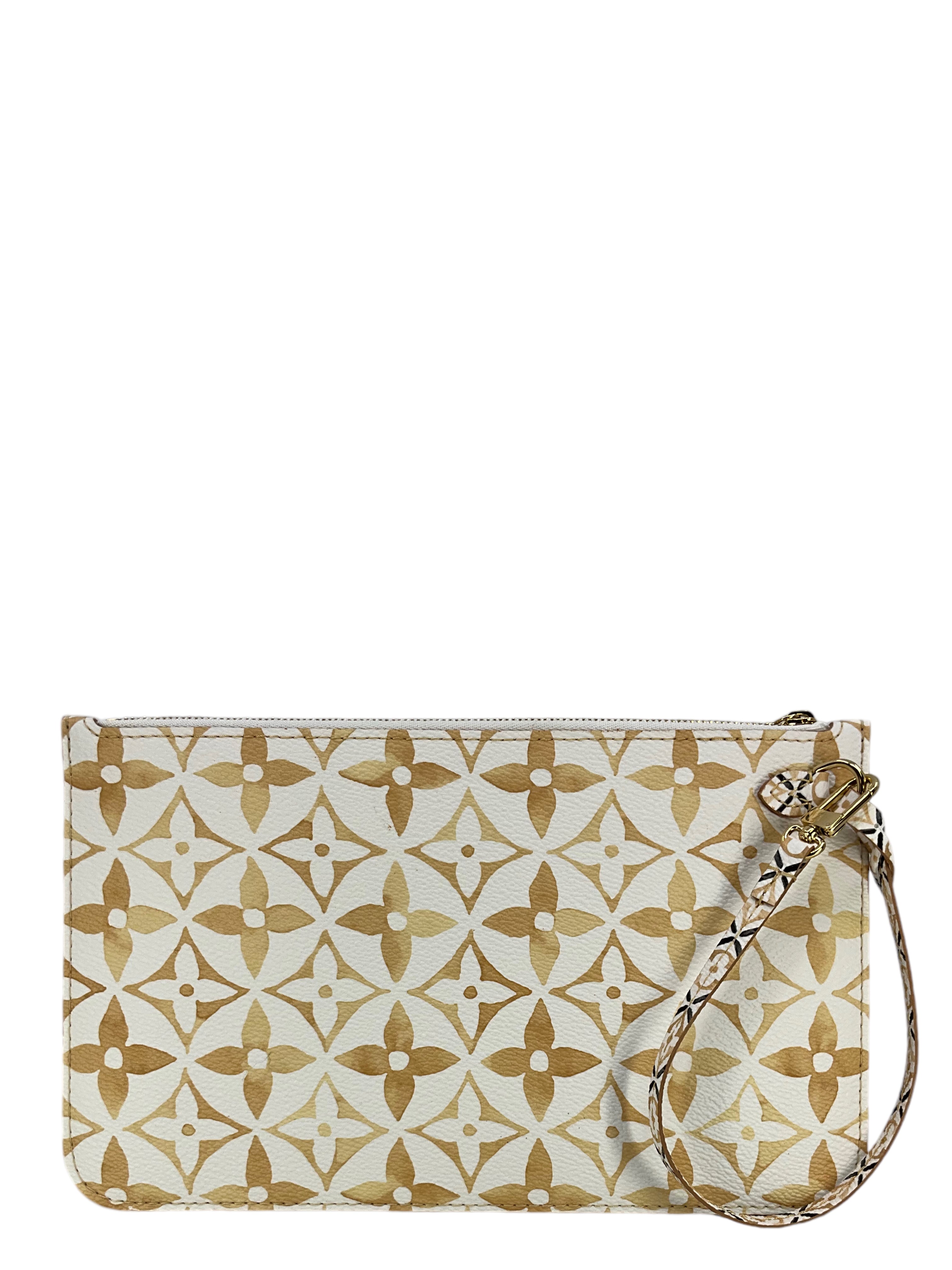 Authentic LOUIS VUITTON Monogram Giant By The Pool 2.0 Neverfull MM Tote Bag with Pochette - Luxury Designer Beach Tote for Women, Perfect for Poolside, Vacation & Summer Travel Accessories