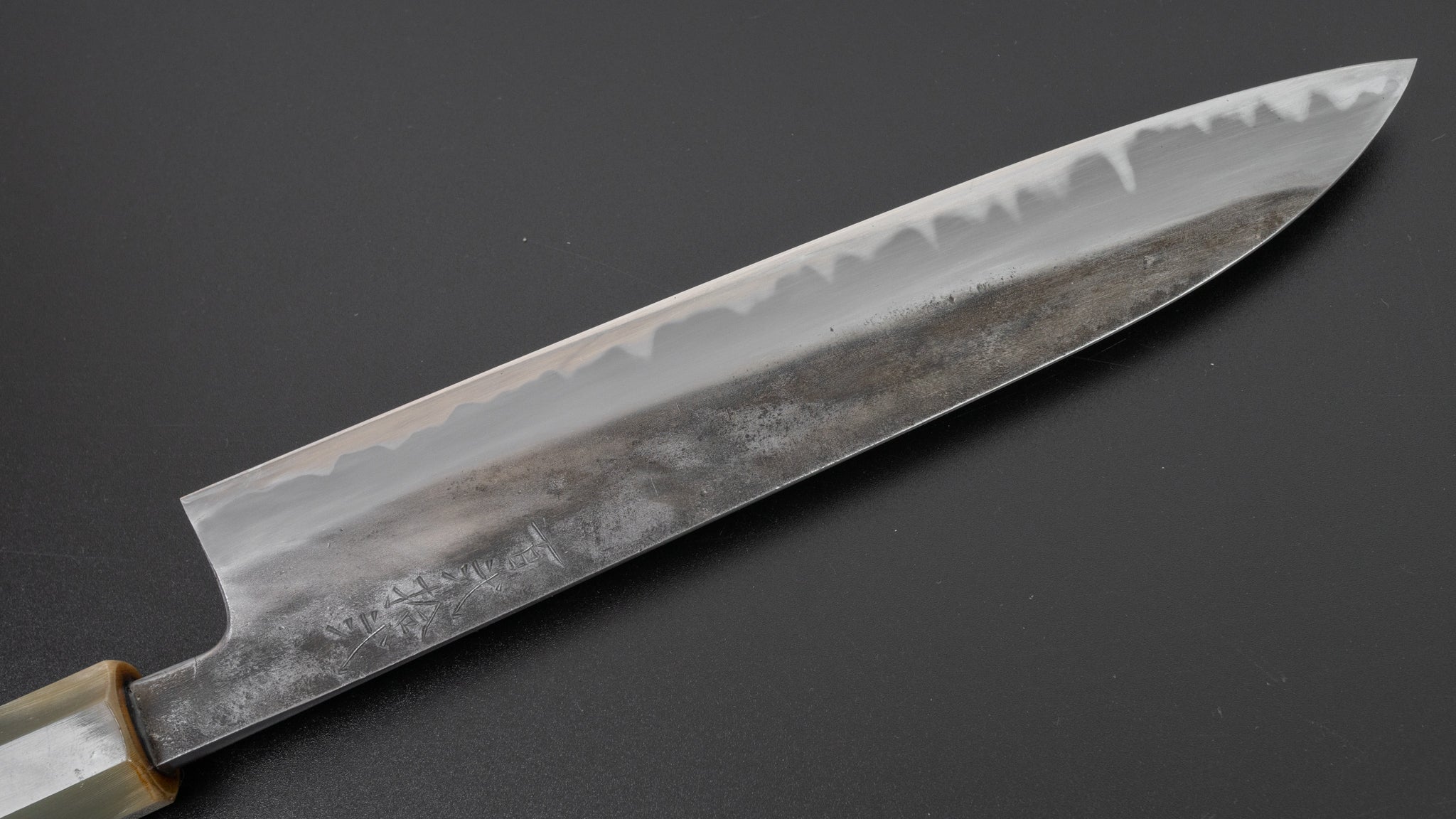 Premium Jiro Tsuchime Wa Sujihiki 210mm Japanese Slicing Knife - Taihei Tagayasan Handle (#122) - Perfect for Sushi, Sashimi & Meat Carving