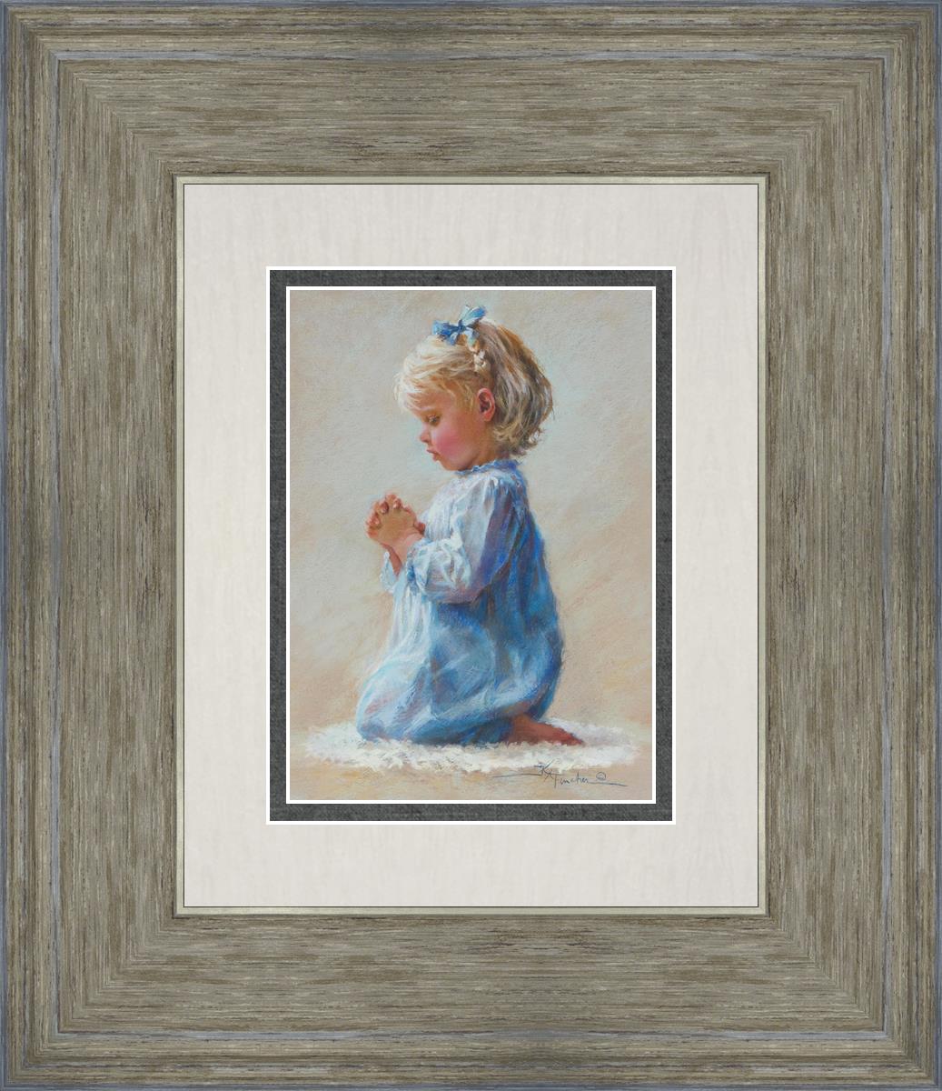 Dear Jesus by Kathryn Fincer - Christian Wall Art, Inspirational Home Decor for Living Room, Bedroom & Office - Perfect for Prayer Spaces & Gifts