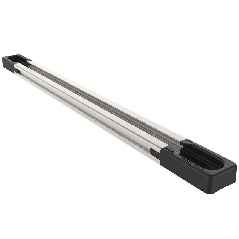 9-Piece Modular Aluminum RAM® Tough Track™ Mounting System (RAM TRACK EXA 9U) - Perfect for Truck, Van, SUV & Off-Road Vehicle Organization