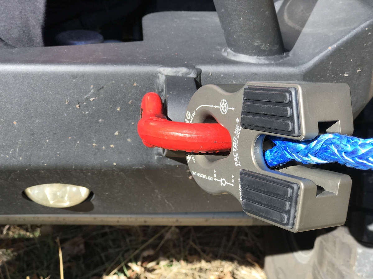 Factor 55 Flat Splicer - Heavy Duty Off-Road Winch Accessory for Jeep, Truck & SUV Recovery | Perfect for Trail Riding, Towing & Emergency Situations