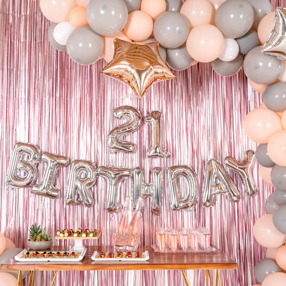 Balloonify Silver Mylar Number 2 Balloon - 16 Inch Large Foil Balloon for Birthday Party Decorations, Baby Showers & Anniversary Celebrations (1 Count)
