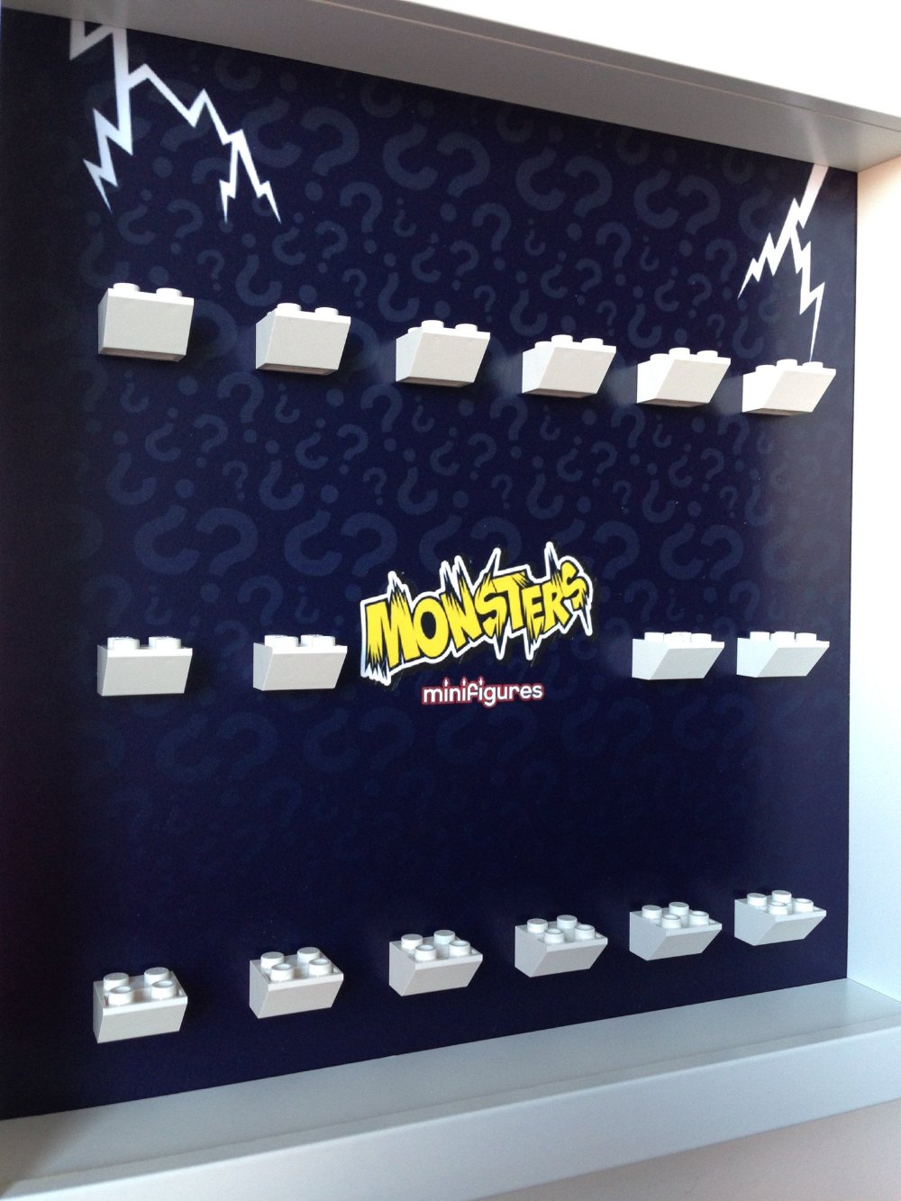 Lego® Monsters Series 14 Minifigures Display Frame - Perfect for Collectors & Home Decor | Showcase Your Mini Figures Collection
