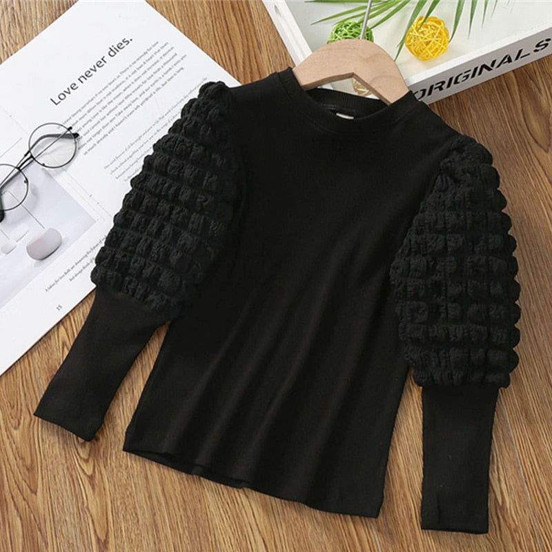 Autumn Glee Ruffle Sweater | Women's Fashion Knitwear | Cozy Fall Pullover for Casual Outings & Pumpkin Patch Visits