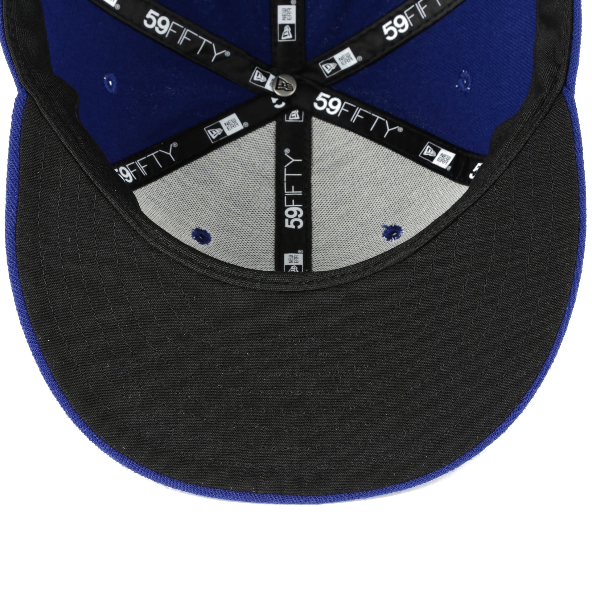 New Era 59Fifty AC Performance Fitted Cap - Los Angeles Dodgers Blue Baseball Hat for Men, Moisture-Wicking & Breathable for Sports, Outdoor Activities & Fan Gear