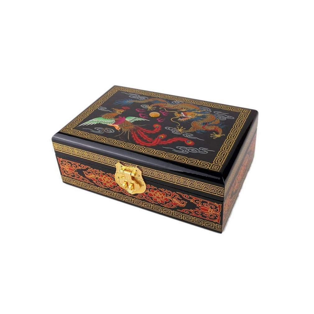 Imperial Design Jewelry Box - Elegant Wooden Storage for Rings, Necklaces & Earrings - Perfect for Gifts, Travel & Home Decor